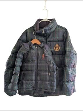 Ralph Lauren Matching Mama & Son Puffer‎ Jackets & Kids Toque